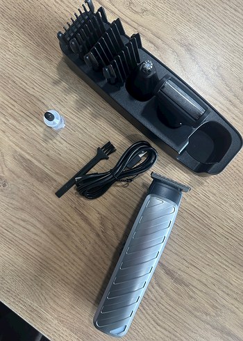 Gri Çok Başlıklı Tıraş Makinesi - Görsel 4