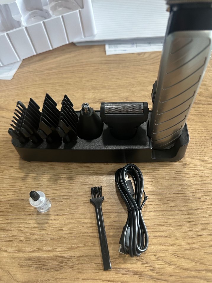 Gri Çok Başlıklı Tıraş Makinesi - Görsel 5