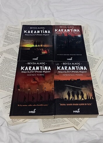 Karantina Serisi (Ciltsiz 4 Kitap)