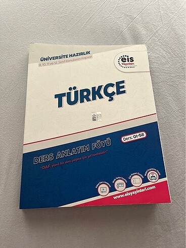EİS YAYINLARI TÜRKÇE DERS ANLATIM FÖYLERİ