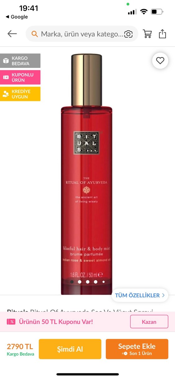 Rituals Happy Buddha Saç ve Vücut Serumu 50 ml - Görsel 5