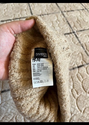 Bej Örgü Kadın Bere H&M - Görsel 3