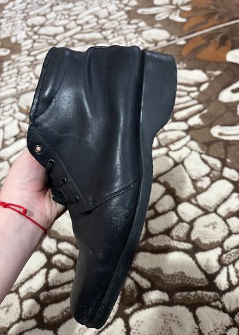 Siyah Erkek Deri Bot - Gotik Stil - Görsel 5