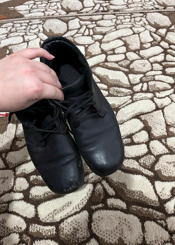 Siyah Erkek Deri Bot - Gotik Stil - Görsel 3