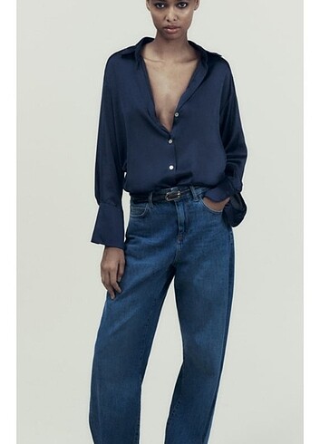 Zara yeni sezon saten gömlek ? Etiketli 