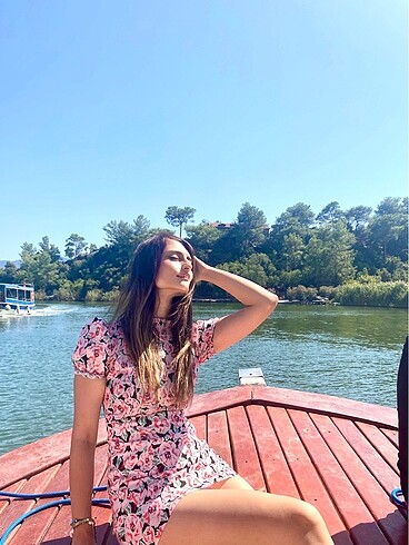 Trendyol & Milla Trendyol milla çiçekli elbise