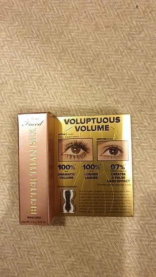 Too faces mascara maskara kaş kirpik