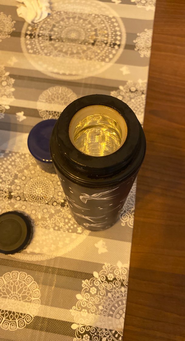 Mavi Kuş Desenli Çocuk Termosu - Görsel 4