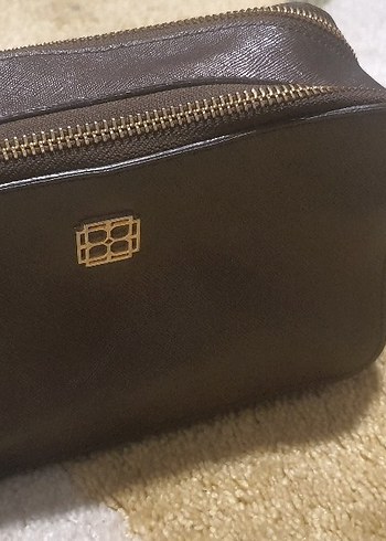 Kahverengi Yılan Desenli Deri Kadın Çanta - Görsel 7