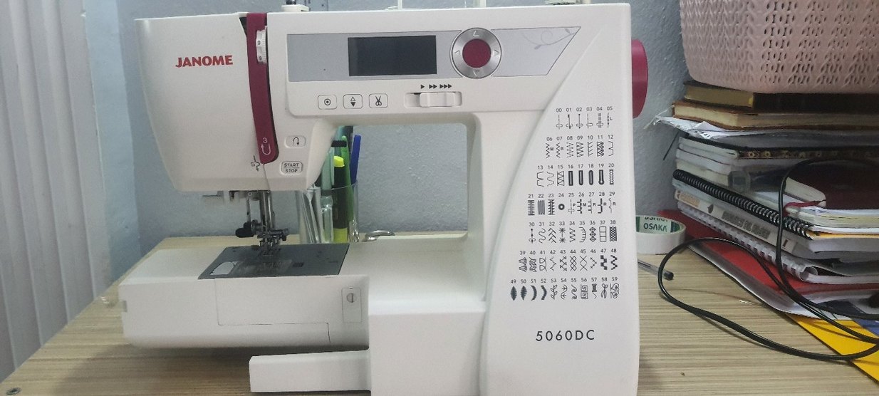 janome 5060DC Dikiş Makinesi Beyaz Gri - Görsel 3