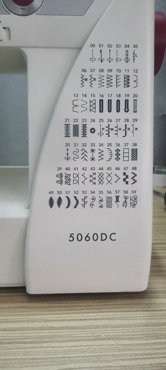 janome 5060DC Dikiş Makinesi Beyaz Gri - Görsel 2
