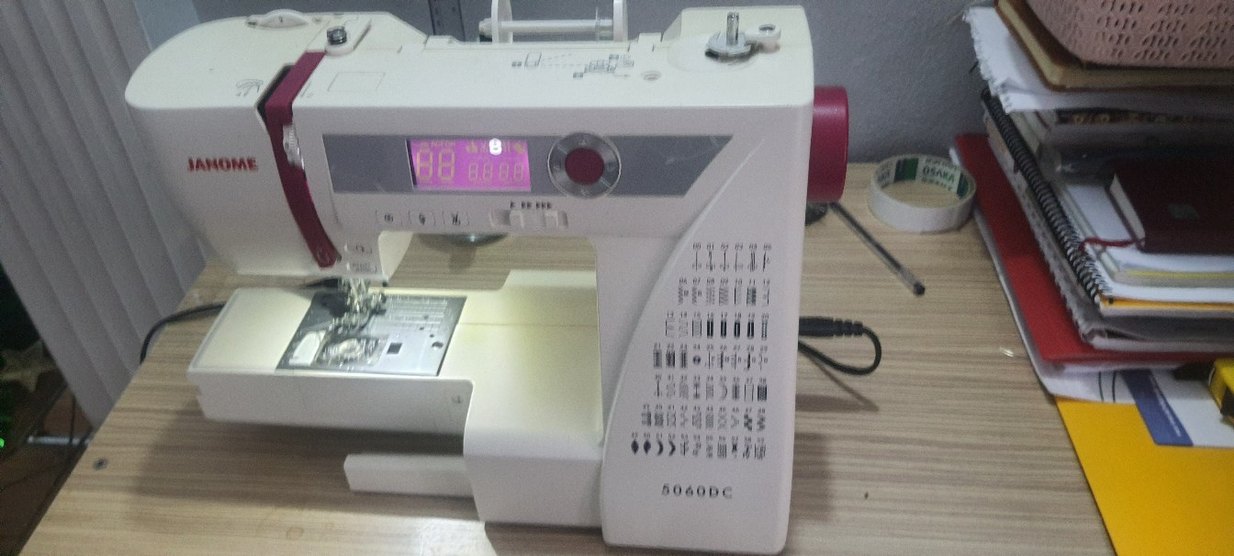 janome 5060DC Dikiş Makinesi Beyaz Gri - Görsel 5