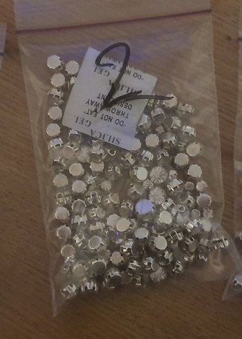 Bohem Tarzı Boncuk ve Pul Seti ,tırnaklı gerçek cam taşlar - Görsel 11