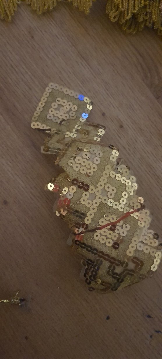 Bohem Tarz Altın Rengi El İşi Süsleme Şeritleri - Görsel 4