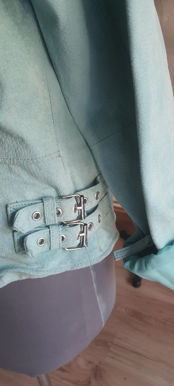 Turkuaz suetcderi ceket xxl - Görsel 5