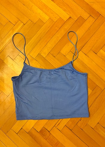 Stradivarius Mavi Crop