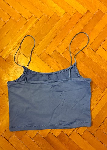 m Beden Stradivarius Mavi Crop