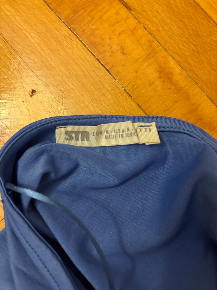 Stradivarius Mavi Crop - Görsel 2