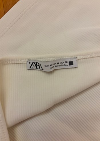 Zara Boyundan Bağlamalı Crop - Görsel 2