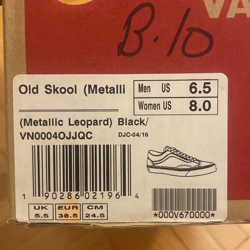 Leopar Desenli Vans Ayakkabı - Görsel 2