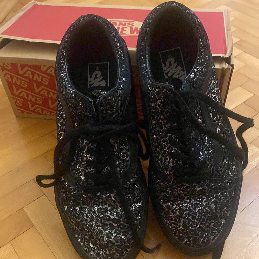 Leopar Desenli Vans Ayakkabı - Görsel 4