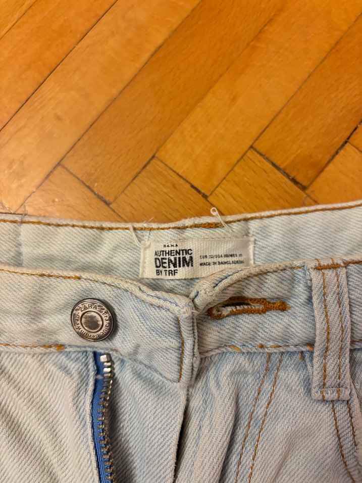 Kadın Mini Denim Kot Şort - Görsel 3
