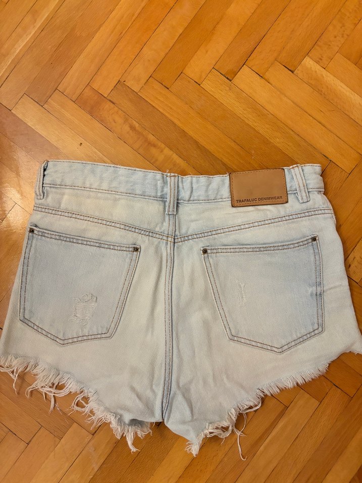 Kadın Mini Denim Kot Şort - Görsel 2