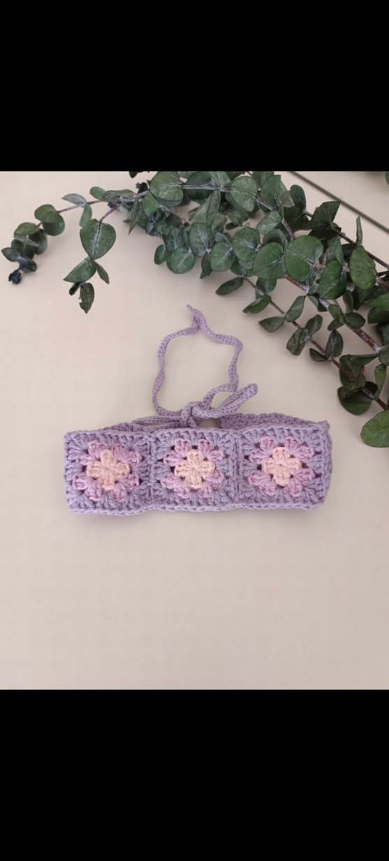 El Örgüsü Bohem Çiçekli bandanalar - Görsel 3