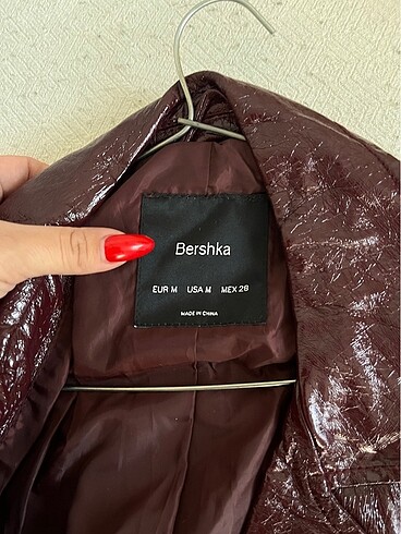 Bershka Deri ceket