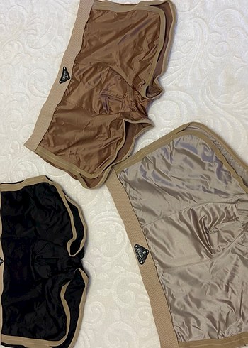 3'lü Erkek Boxer Seti - Bej ve Kahverengi - Görsel 4