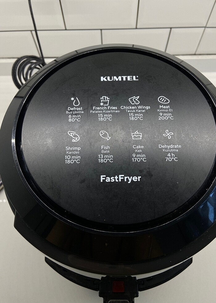 Kumtel 5.5 airfryer - Görsel 2