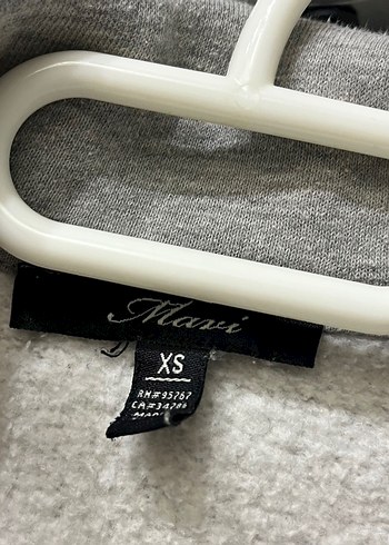 Gri Fermuarlı Kısa Kesim Sweatshirt - Görsel 5