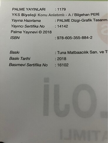Biyoloji Konu Anlatımlı Tyt A kitabı - Görsel 2