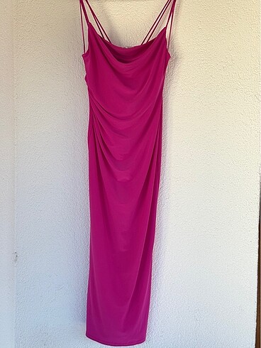 Zara pembe drapeli Elbisw