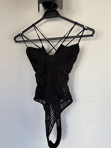 Bershka siyah bodysuit