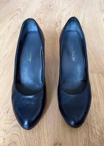 Kadın Lacivert Platform Topuklu Stiletto - Görsel 2