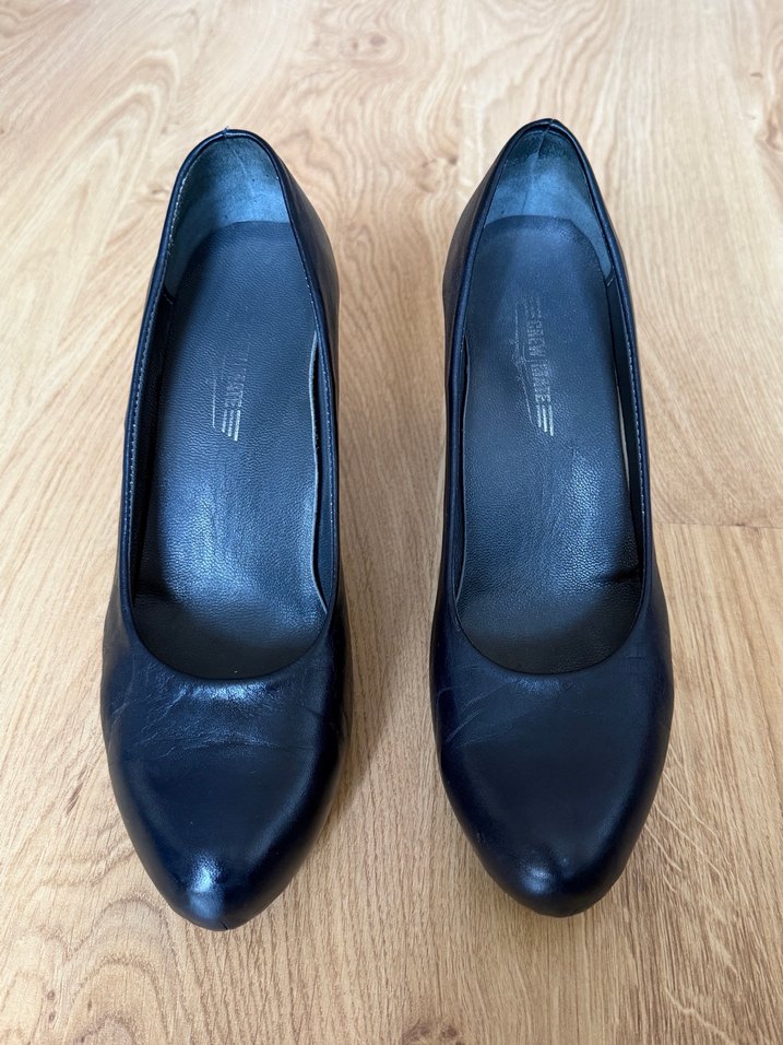 Kadın Lacivert Platform Topuklu Stiletto - Görsel 2