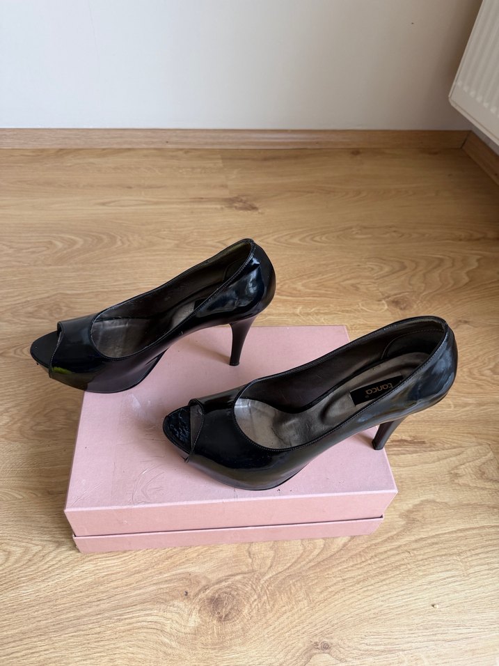 TANCA STİLETTO / TOPUKLU RUGAN AYAKKABI - Görsel 3