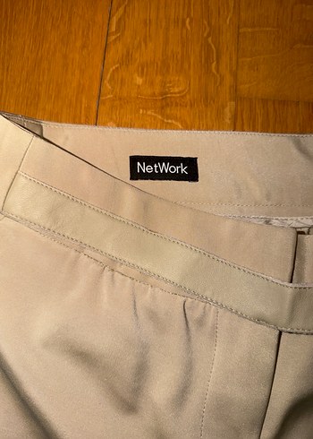 NETWORK KREM KUMAŞ PANTALON - Görsel 3