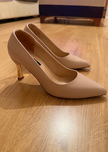 Kemal Tanca Nude / Pudra Stiletto - Görsel 5