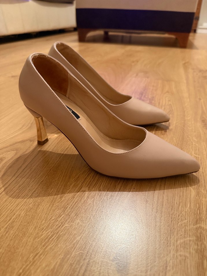 Kemal Tanca Nude / Pudra Stiletto - Görsel 5