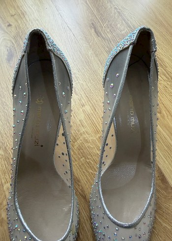 TAŞLI ABİYE TOPUKLU AYAKKABI - Görsel 7