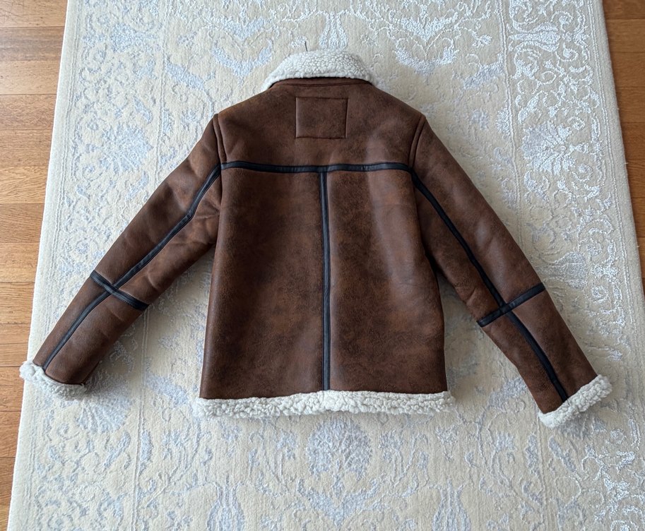 TOMMY HILFIGER ERKEK SHEARLING CEKET - Görsel 2