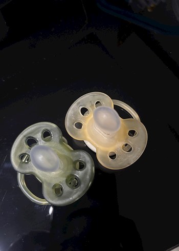 Yeşil Yaprak Desenli Emzik - Görsel 2