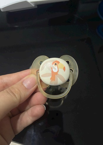 Yeşil Yaprak Desenli Emzik - Görsel 5