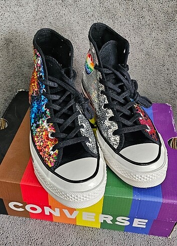39 Beden Chuck 70 hi pride sneaker