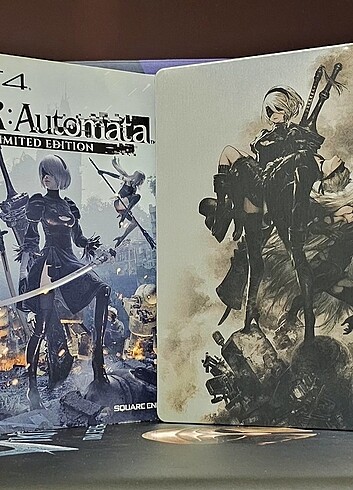 Nier automata & nier replicant steelbook oyun