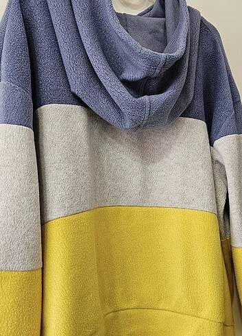 l Beden çeşitli Renk Renkli polar sweatshirt