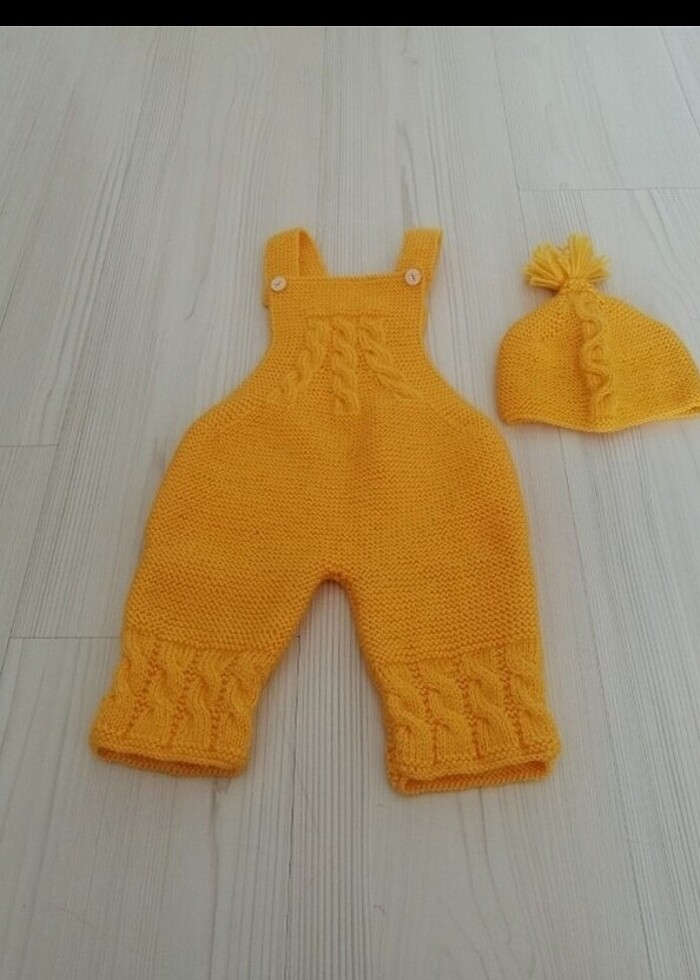 Çok güzel kapri bebek tulumu  - Görsel 3