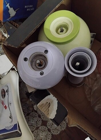 Kullanılmış bilandıır parçaları robotun hafif çatlak var kapağın - Görsel 5